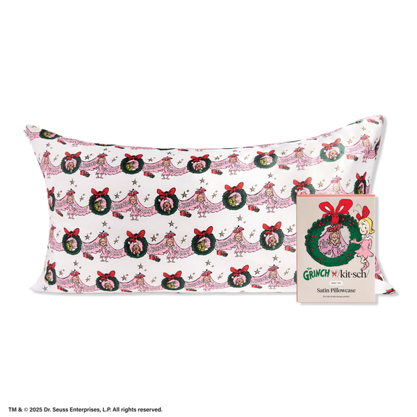 Kitsch The Grinch x Kitsch King Satin Pillowcase #1