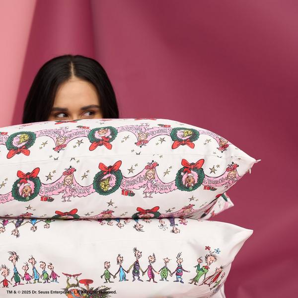 Kitsch The Grinch x Kitsch King Satin Pillowcase #4