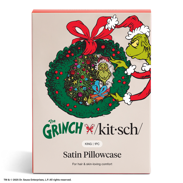 Kitsch The Grinch x Kitsch King Satin Pillowcase #3
