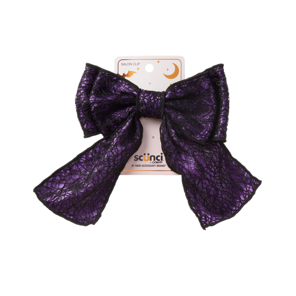 Scünci Halloween Bow Salon Clip #2