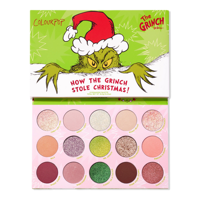 ColourPop ColourPop x The Grinch How The Grinch Stole Christmas Eyeshadow Palette