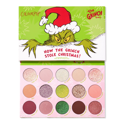 ColourPop x The Grinch How The Grinch Stole Christmas Eyeshadow Palette