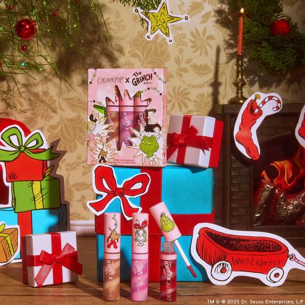ColourPop ColourPop x The Grinch Merry Grinchmas Swirl Lip Gloss Kit #6