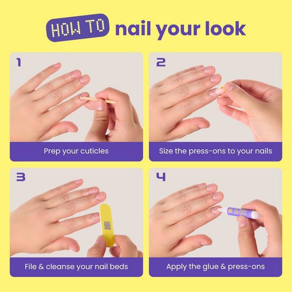 DIGI Beauty Red Rodeo Press-On Nails #6