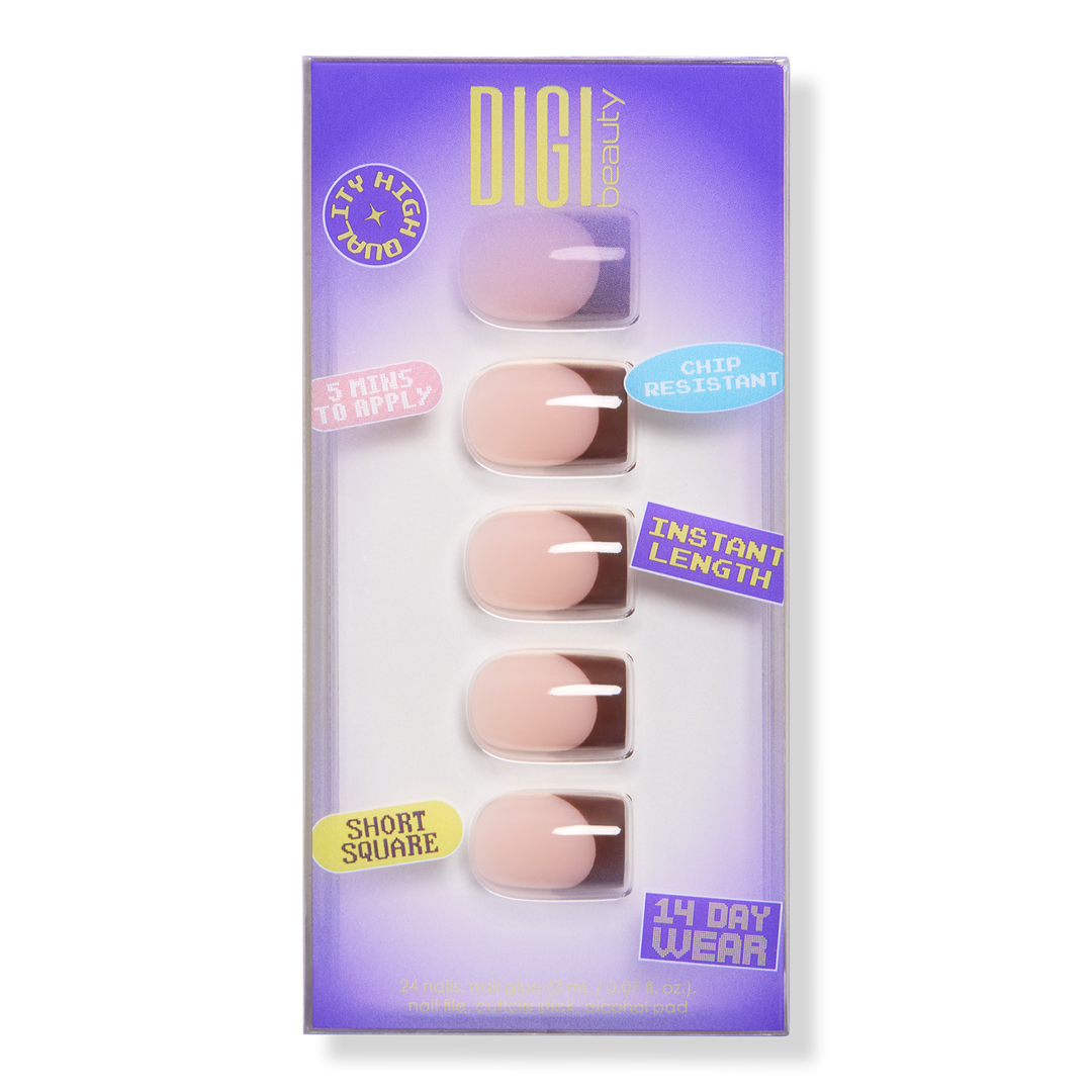 DIGI Beauty Brownie Points Press-On Nails #1