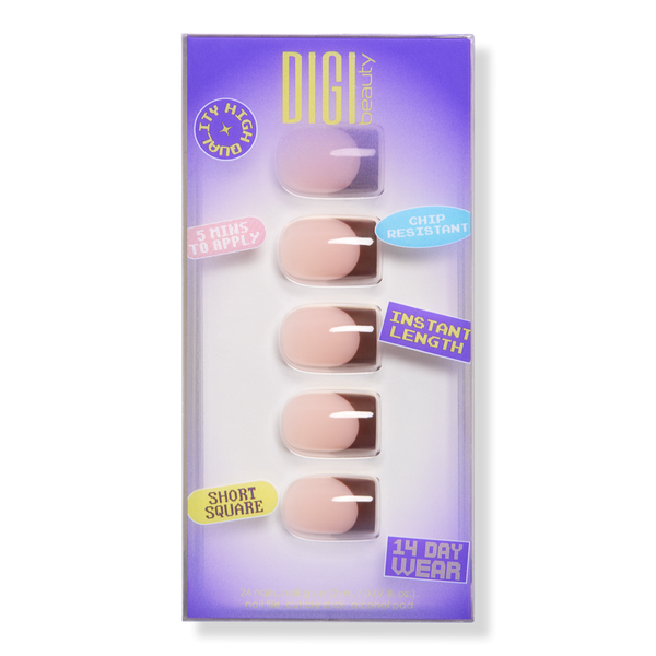 DIGI Beauty Brownie Points Press-On Nails #1