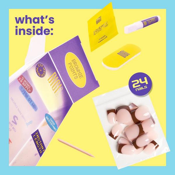 DIGI Beauty Brownie Points Press-On Nails #5