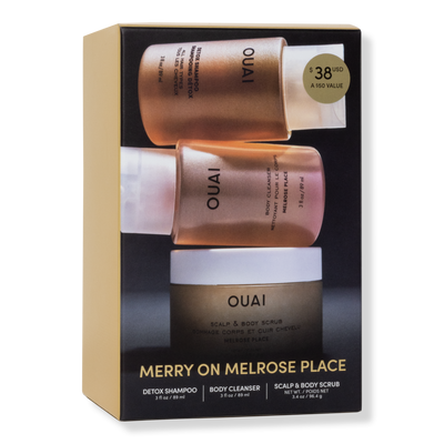 OUAI Merry On Melrose Place Set