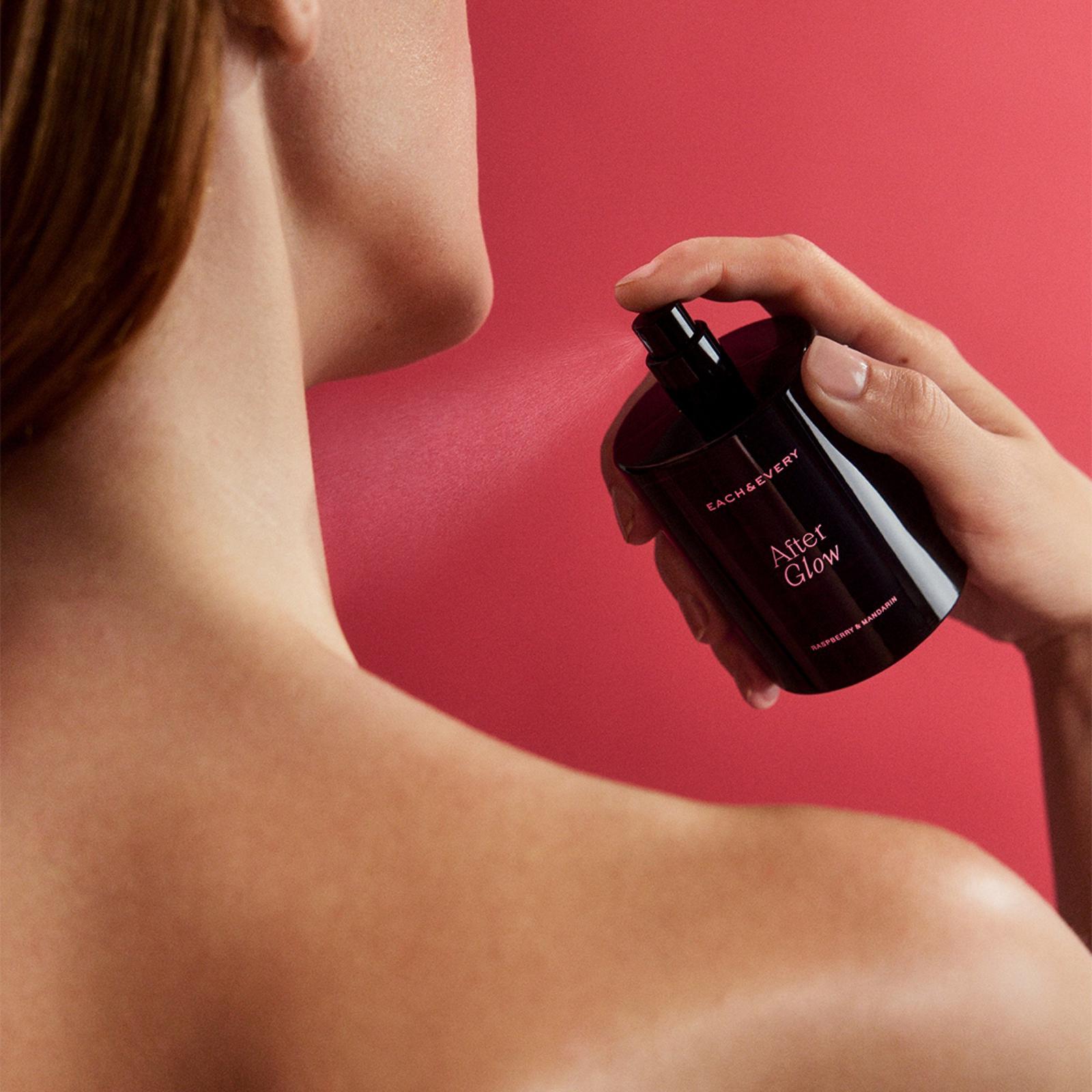 After Glow Raspberry & Mandarin Natural Fragrance Body Mist