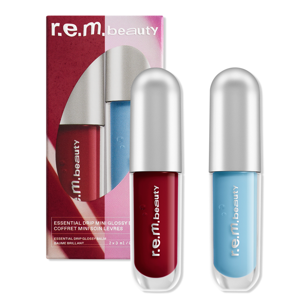 Mini Essential Drip Glossy Balm Duo - Cherry Cola and Cotton Candy