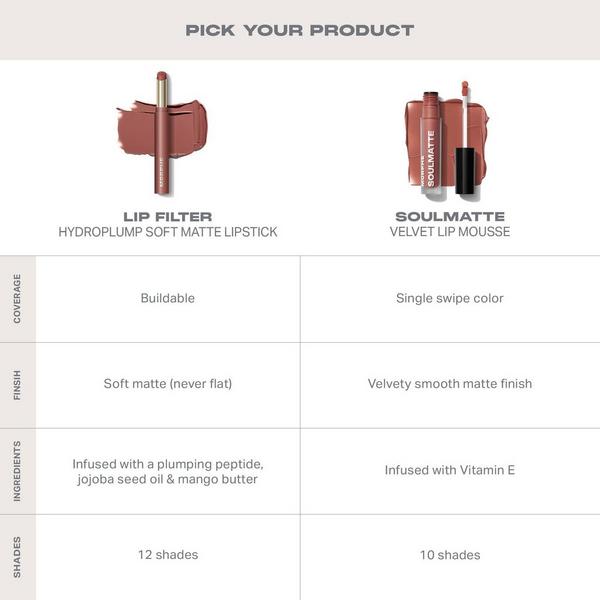 Morphe Lip Filter Hydroplump Soft Matte Lipstick #9