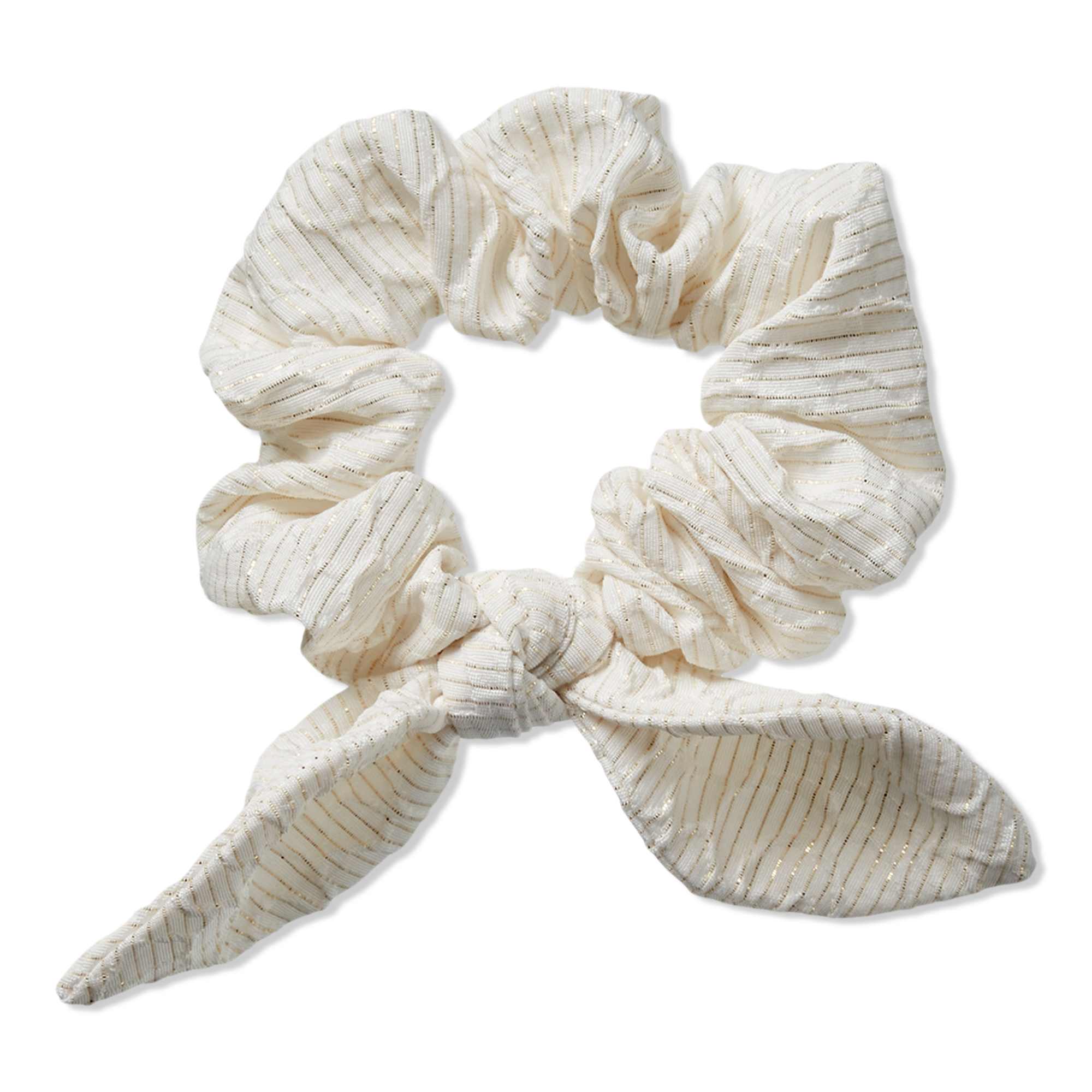 Scünci Jacquard Bow Scrunchie #1