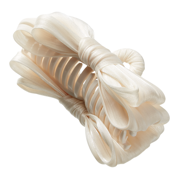 Scünci Tulle Bow Claw Clip #4