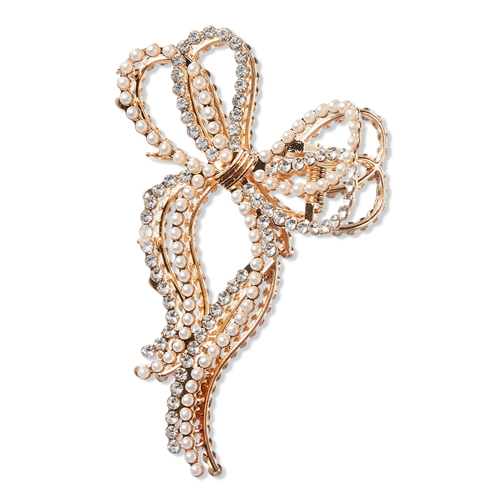 Scünci Jeweled Bow Claw Clip #1