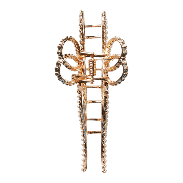 Scünci Jeweled Bow Claw Clip #3