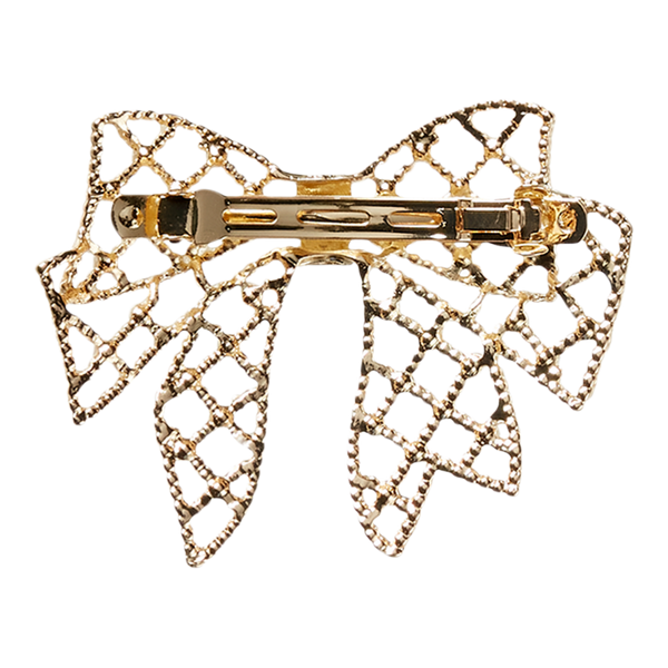 Scünci Open-Cut Bow Barrette #3