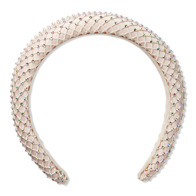 Scünci Headband with Iridescent Stones