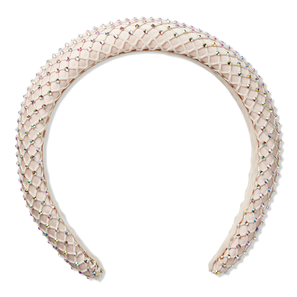 Scünci Headband With Iridescent Stones