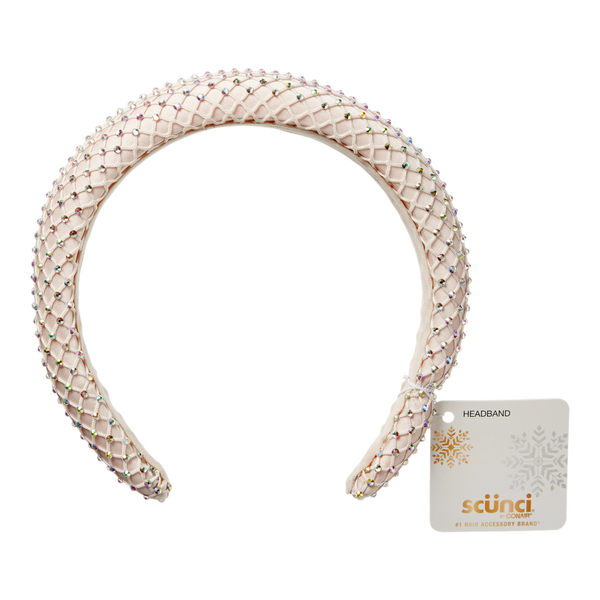 Scünci Headband with Iridescent Stones #2