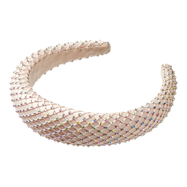 Scünci Headband with Iridescent Stones #3
