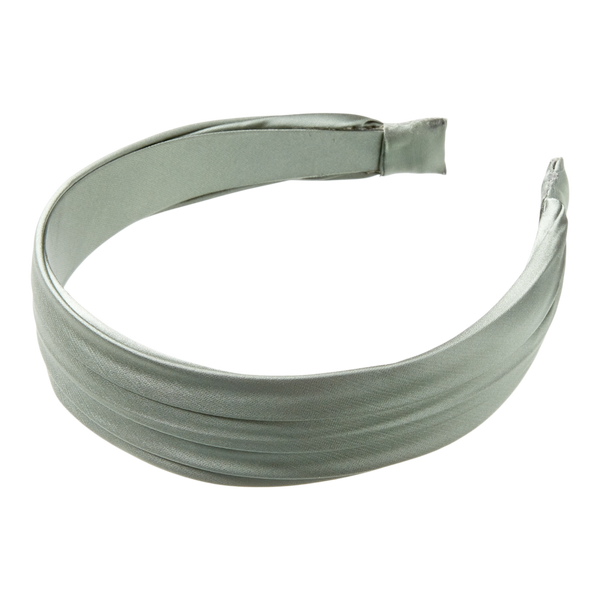 Scünci Sage Satin Headband #3