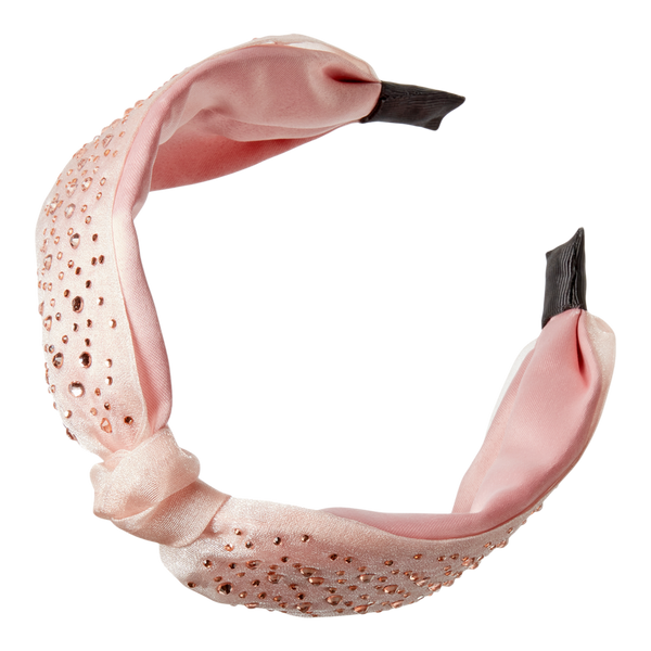 Scünci Knotted Tulle Headband #3