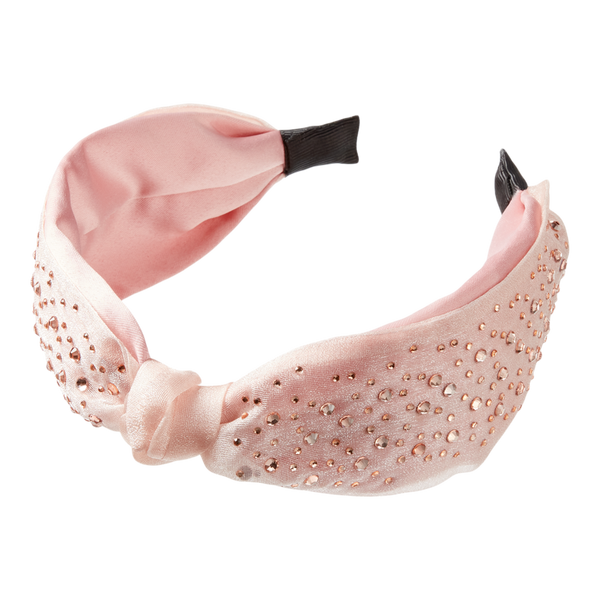 Scünci Knotted Tulle Headband #4