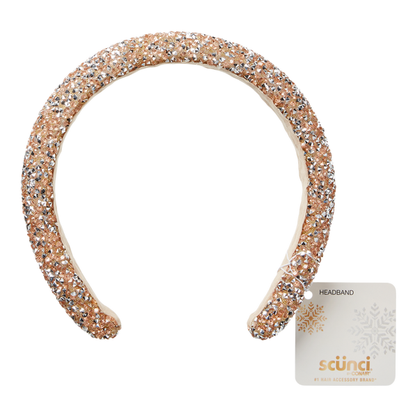 Scünci Gold Sparkle Headband #2