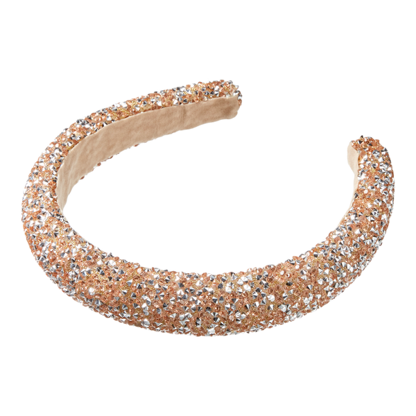 Scünci Gold Sparkle Headband #3