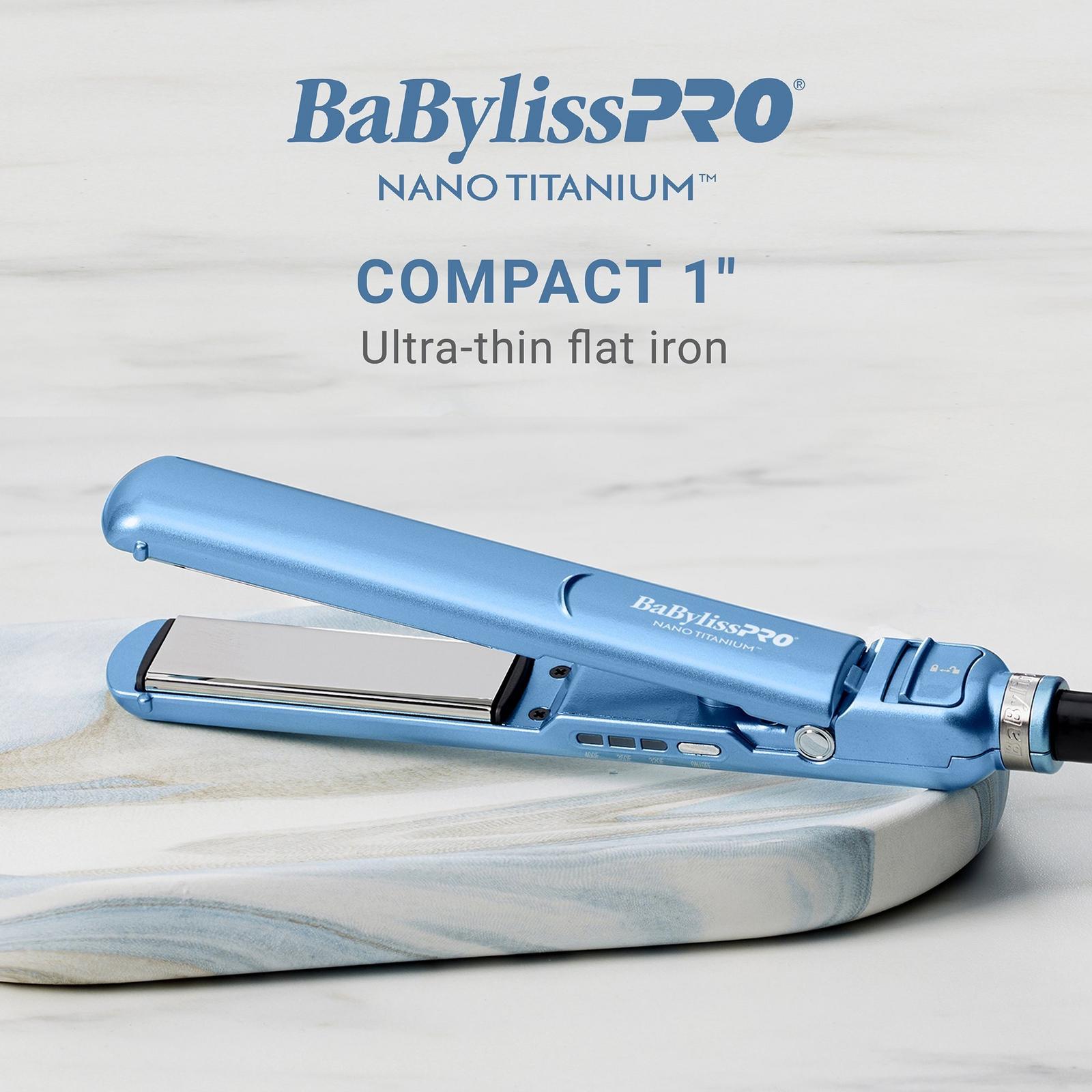 1" Compact Ultra-Thin Flat Iron