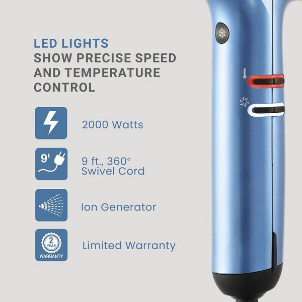 BaBylissPRO Professional Italian High-Speed Falco Hair Dryer #8