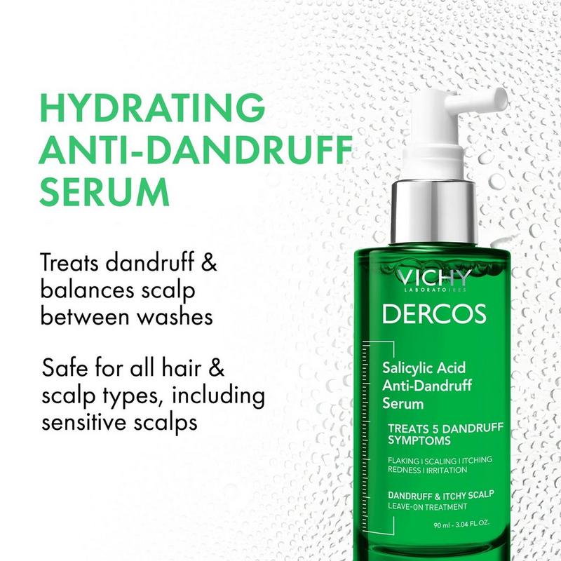 美容液 Vichy Dercos Anti-Dandruff Serum 10 Vichy - Dercos Salicylic Acid Anti-Dandruff Serum | Ulta Beauty