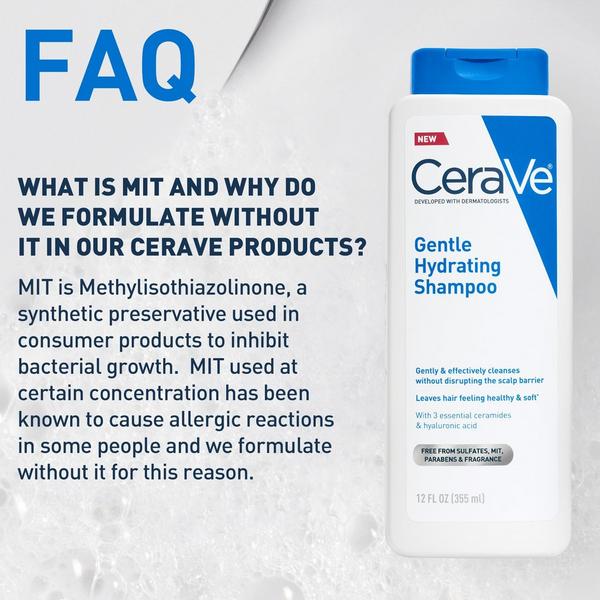 CeraVe Gentle Hydrating Shampoo #7