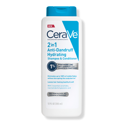 CeraVe 2-in-1 Anti-Dandruff Hydrating Shampoo and Conditioner