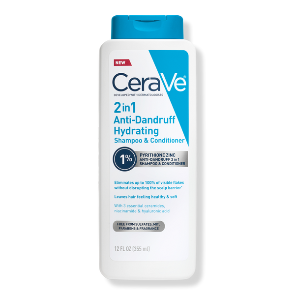 CeraVe 2-in-1 Anti-Dandruff Hydrating Shampoo and Conditioner #1
