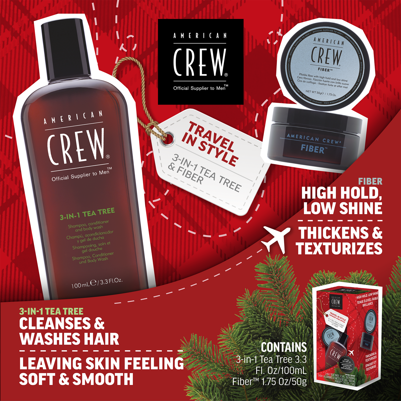 American Crew Gift Set