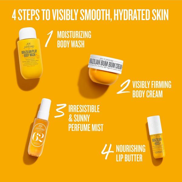 Sol de Janeiro Smooth & Glow Bum Bum Body Routine Gift Set #4