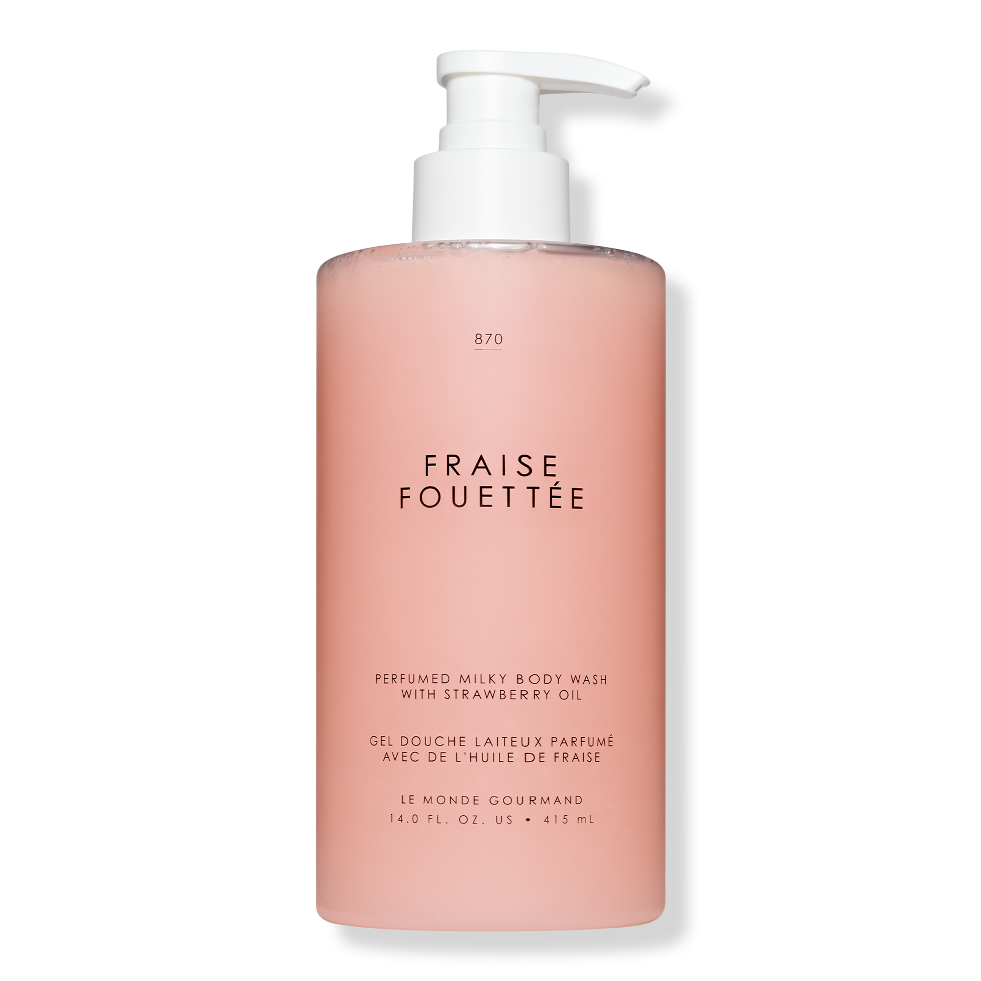 LE MONDE GOURMAND Fraise Fouettée Milky Body Wash #1