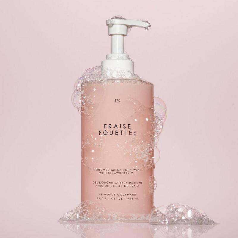 Le Monde Gourmand Fraise Fouette Perfumed Milky Body Wash