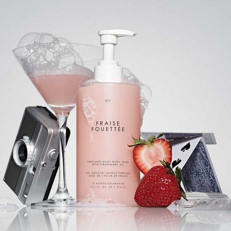 Le Monde Gourmand Fraise Fouette Perfumed Milky Body Wash