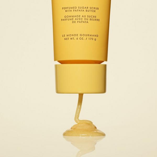 LE MONDE GOURMAND Papaye Tropique Perfumed Sugar Scrub #4