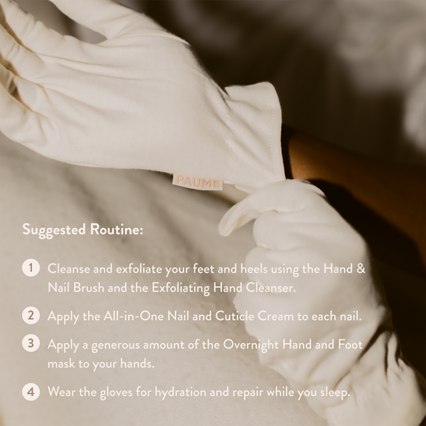 PAUME Cotton Overnight Gloves #3