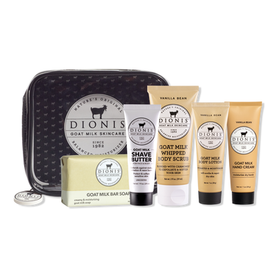 Dionis Goat Milk 6 Piece Travel Kit