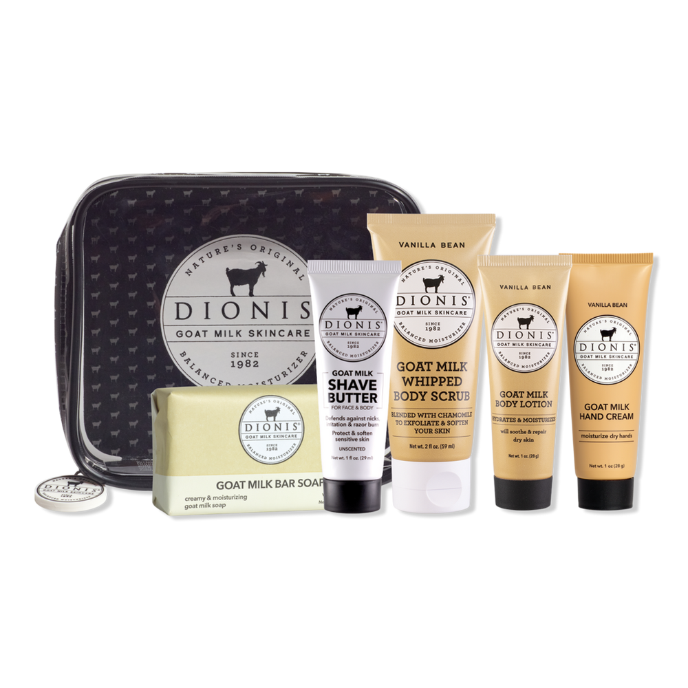 Dionis Goat Milk Travel Kit - Vanilla Bean