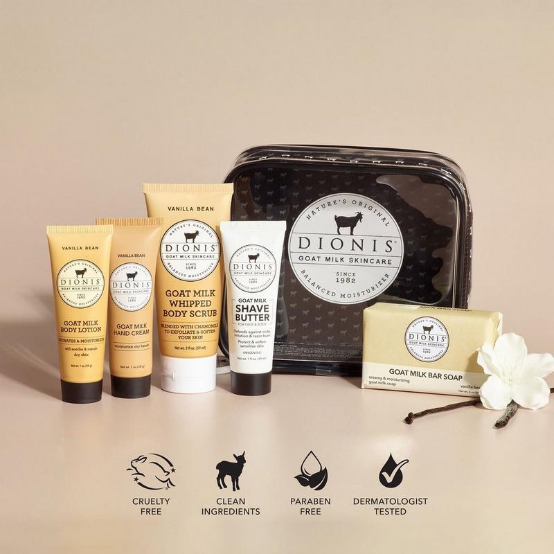 Dionis - Vanilla Bean Goat Milk Travel Kit | Ulta Beauty