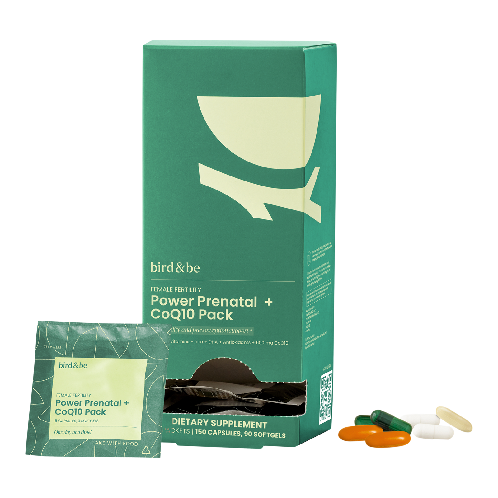 Female Fertility Power Prenatal + CoQ10 Pack