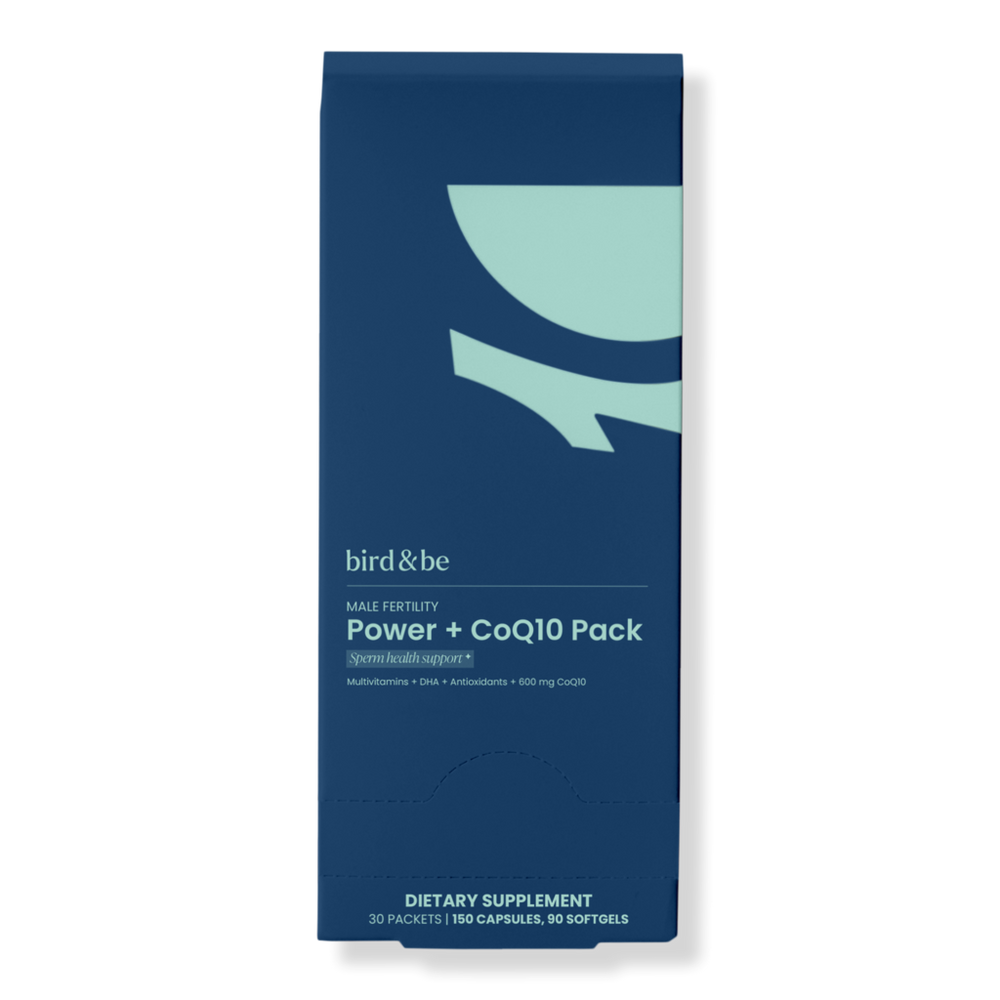 Bird&be Male Fertility Power + Coq10 Pack