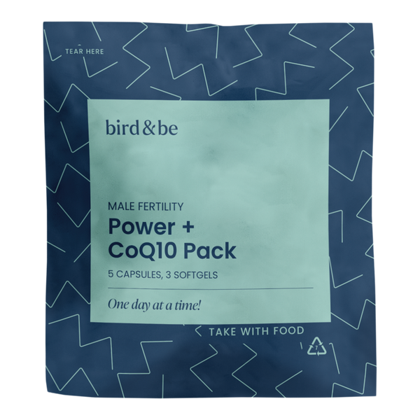 Bird&Be Male Fertility Power + CoQ10 Pack #2