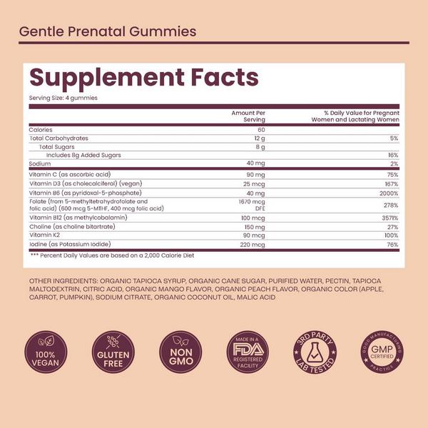 Bird&Be Gentle Prenatal Gummies #8