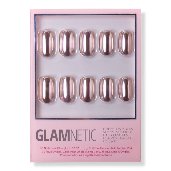 Glamnetic Rose Gold Press-On Nails #1